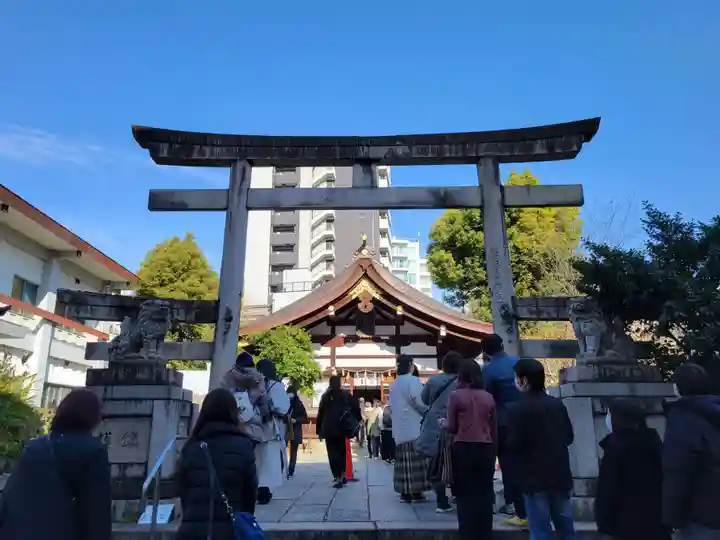 三輪神社の鳥居