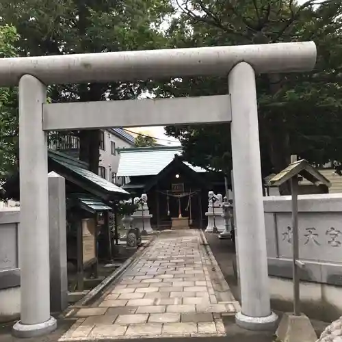 水天宮の鳥居