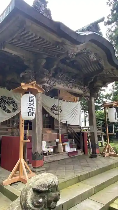 守りの神 藤基神社の本殿・本堂