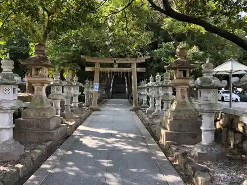 伊和志津神社の鳥居