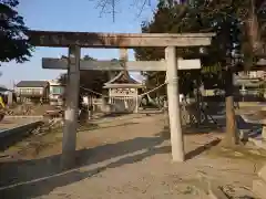 八幡社（方領八幡社）の鳥居