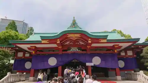 日枝神社の本殿・本堂