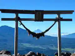 車山神社の鳥居