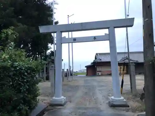 穴師神社の鳥居