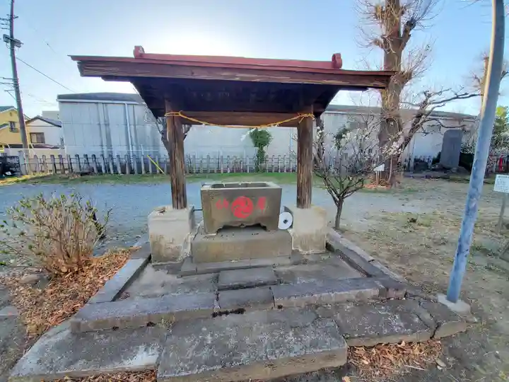 飯玉神社の手水舎