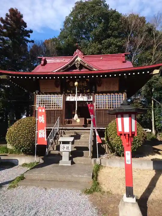天狗山雷電神社の本殿・本堂