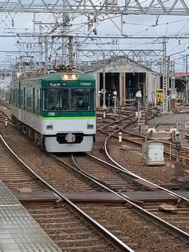 近江神宮の周辺