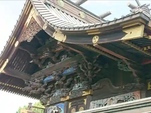 板倉雷電神社の芸術