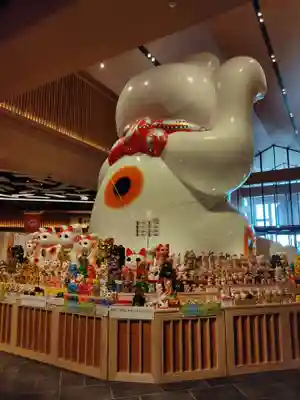 おたふく神社の像