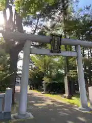 篠路神社の鳥居