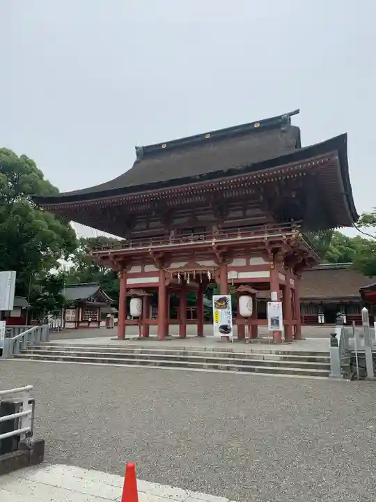 津島神社の山門・神門