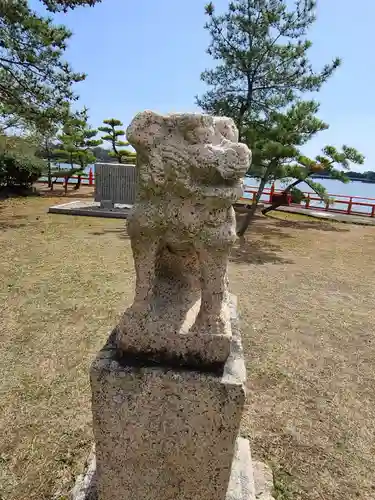 常盤神社の狛犬