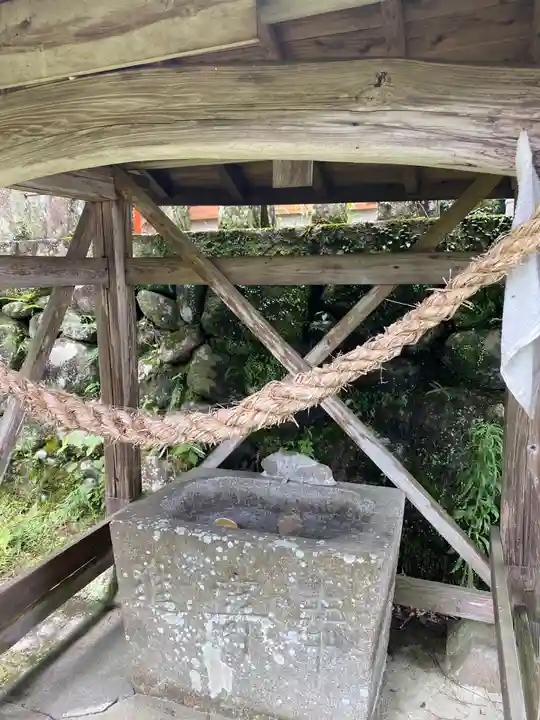 老松天満宮の手水舎