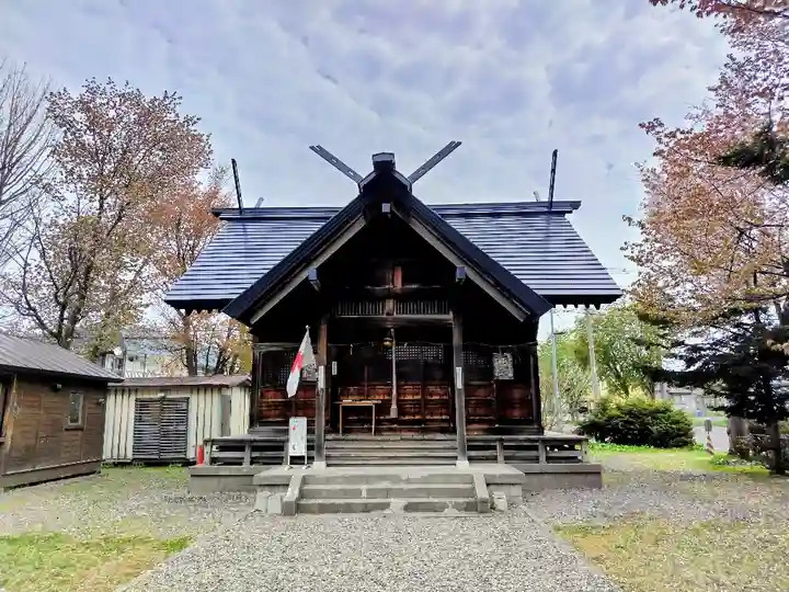 神居神社遥拝所の本殿・本堂
