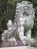 宇倍神社の狛犬