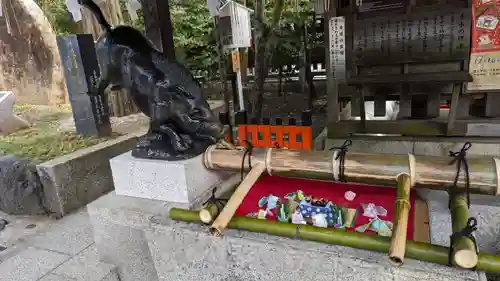 護王神社の手水舎