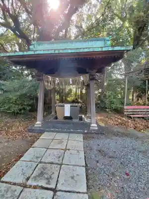 美濃輪稲荷神社の手水舎