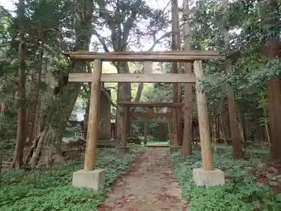太祝詞神社の鳥居