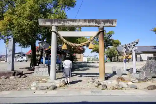 神明社（市子神明社）の鳥居