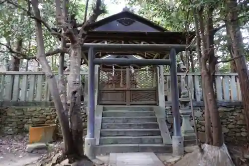 耳成山口神社の本殿