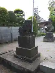 六月八幡神社の狛犬