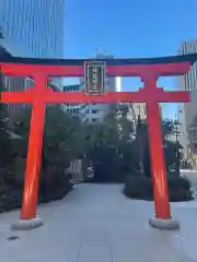 福徳神社（芽吹稲荷）の鳥居