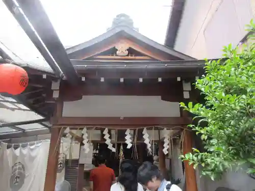 大原神社（祇園祭綾傘鉾保存会会所）の本殿・本堂