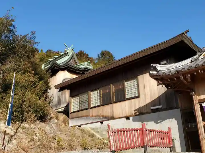 神吉八幡神社の本殿・本堂