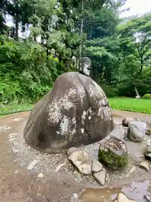 万治の石仏の仏像
