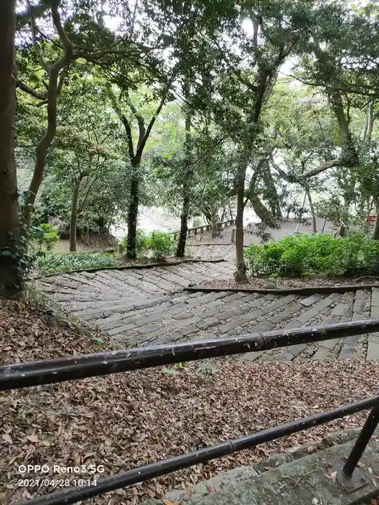 久能山東照宮の景色