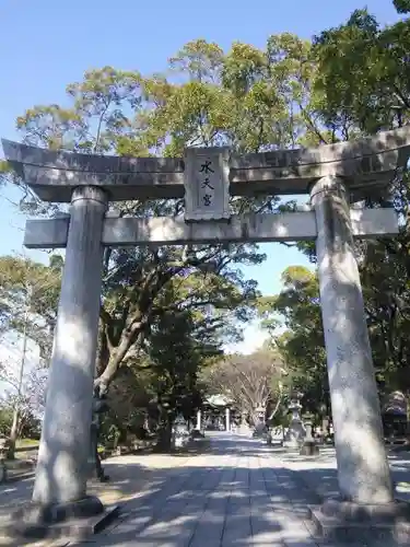 水天宮の鳥居