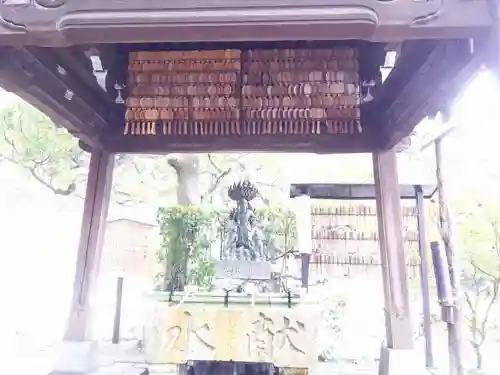 岐阜善光寺の手水