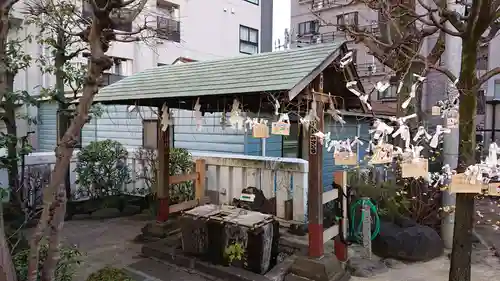 高輪神社の手水舎