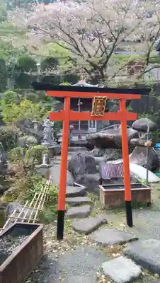 徳恩寺の鳥居