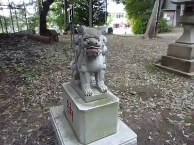 八幡神社の狛犬