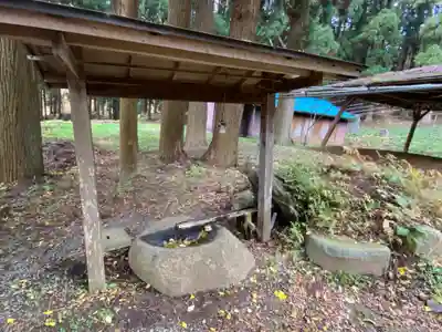 八幡神社の手水舎