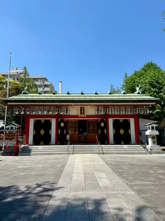 池袋氷川神社の本殿・本堂