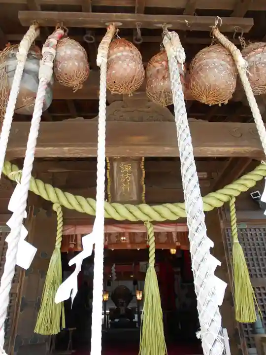 小名浜諏訪神社 ~海の鎮守様~の本殿・本堂