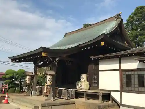 埴生神社の本殿・本堂