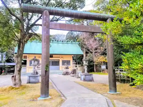 神明宮の鳥居