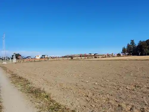 篠塚稲荷神社の周辺