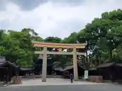 明治神宮の鳥居