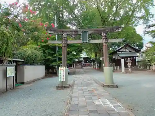 桐生天満宮の鳥居