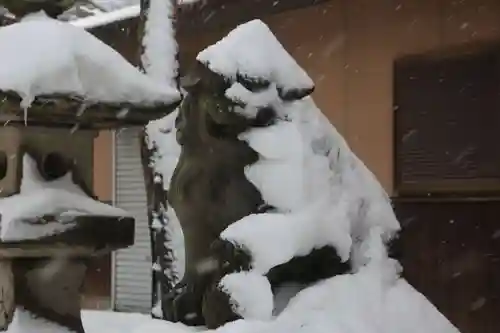 小平潟天満宮の狛犬