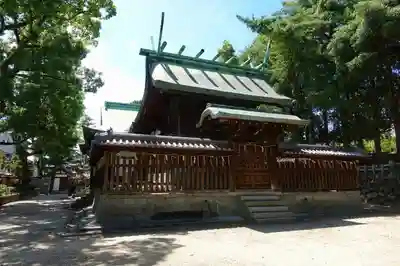 茨木神社の本殿・本堂