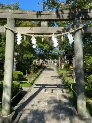 松陰神社の鳥居