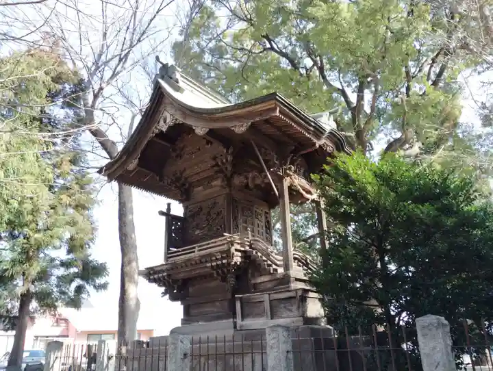 諏訪神社の本殿・本堂