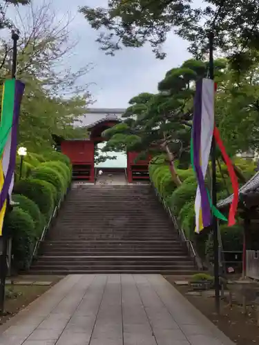 護国寺の山門