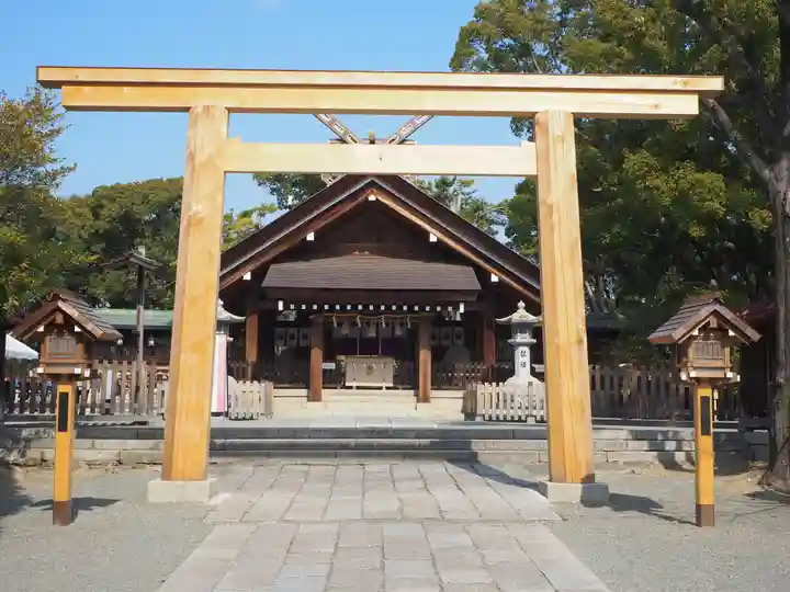 和泉國一之宮 大鳥大社の鳥居