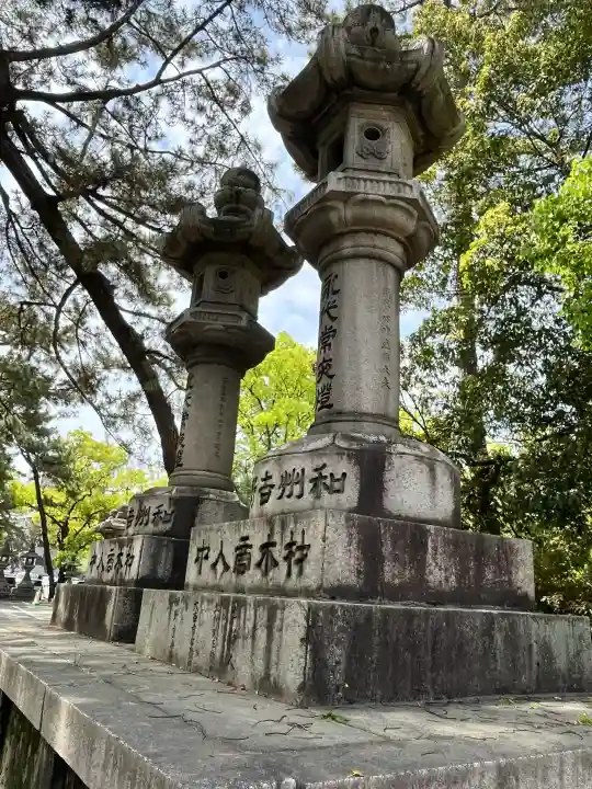 住吉大社の{uncategorized: "未分類", other: "その他", undefined: "問題あり", building: "その他建物", grave: "お墓", sacred_gate: "鳥居", guardian: "狛犬", statue: "像", buddha: "仏像", history: "歴史", nature: "自然", garden: "庭園", animal: "動物", pagoda: "塔", temizu: "手水舎", mountain_gate: "山門・神門", sanctuary: "本殿・本堂", subordinate: "末社・摂社", art: "芸術", scenery: "景色", jizo: "地蔵", ema: "絵馬", goshuin: "御朱印", omikuji: "おみくじ", items: "授与品その他", amulet: "お守り", goshuincho: "御朱印帳", eats: "食事", festival: "お祭り", votive_dance: "神楽", shichigosan: "七五三参", wedding: "結婚式", experience: "体験その他", initially: "初詣", around: "周辺", anti_infection: "感染症対策"}